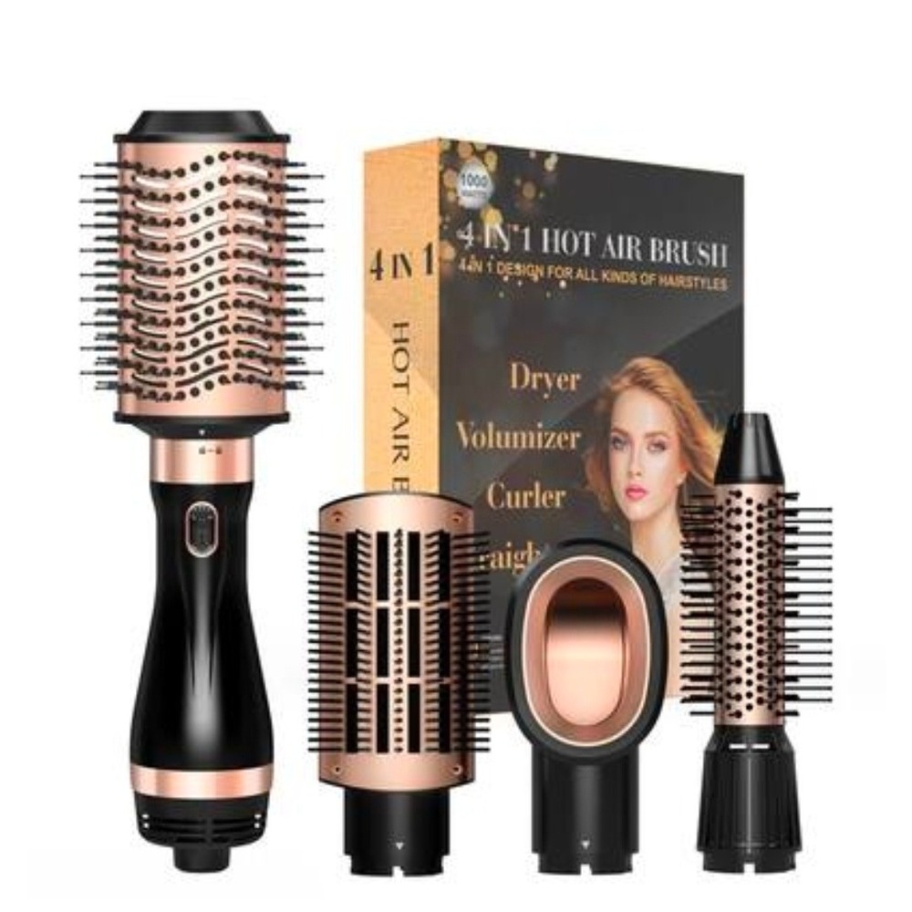 NICEBAY 4 in 1 NEW Sealed Hair Dryer Brush, Hot Air Brush, Blow Dryer Brush Set